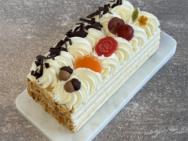 Herfst slagroomschnitt