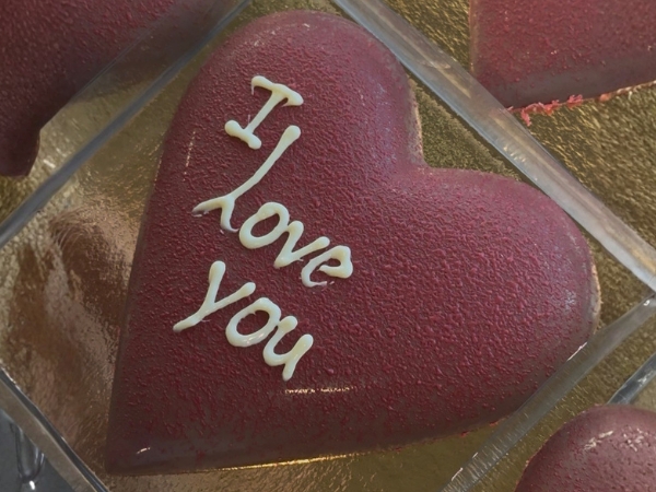 Chocolade hart groot