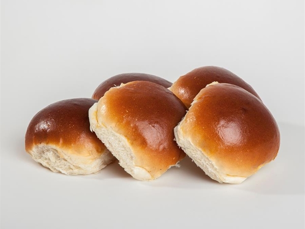 Wit bolletje&nbsp;/ 6 stuks