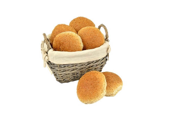 Bolletjes sesam wit per 4&nbsp;/ 4 stuks